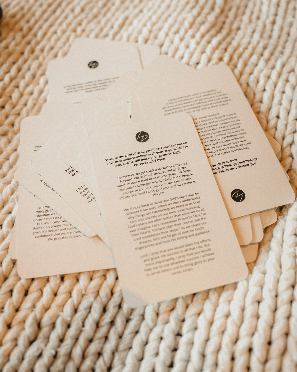 Live Devout Devotional + Affirmation Card Deck